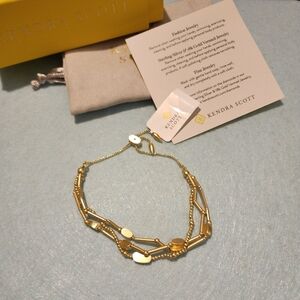 Kendra Scott Gold Layered Bracelet